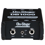 On-Stage Audio DB1000 Active DI Box - Hollywood DJ