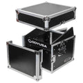 Odyssey FZ1006, 10U Top Slanted 6U Vertical Pro Combo Rack Case - Hollywood DJ