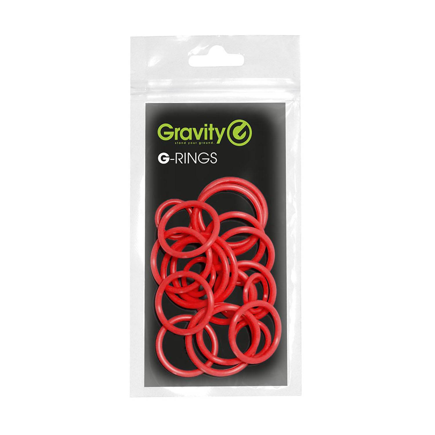 Gravity GRP5555RED1 Universal Gravity Ring Pack, Lust Red - Hollywood DJ