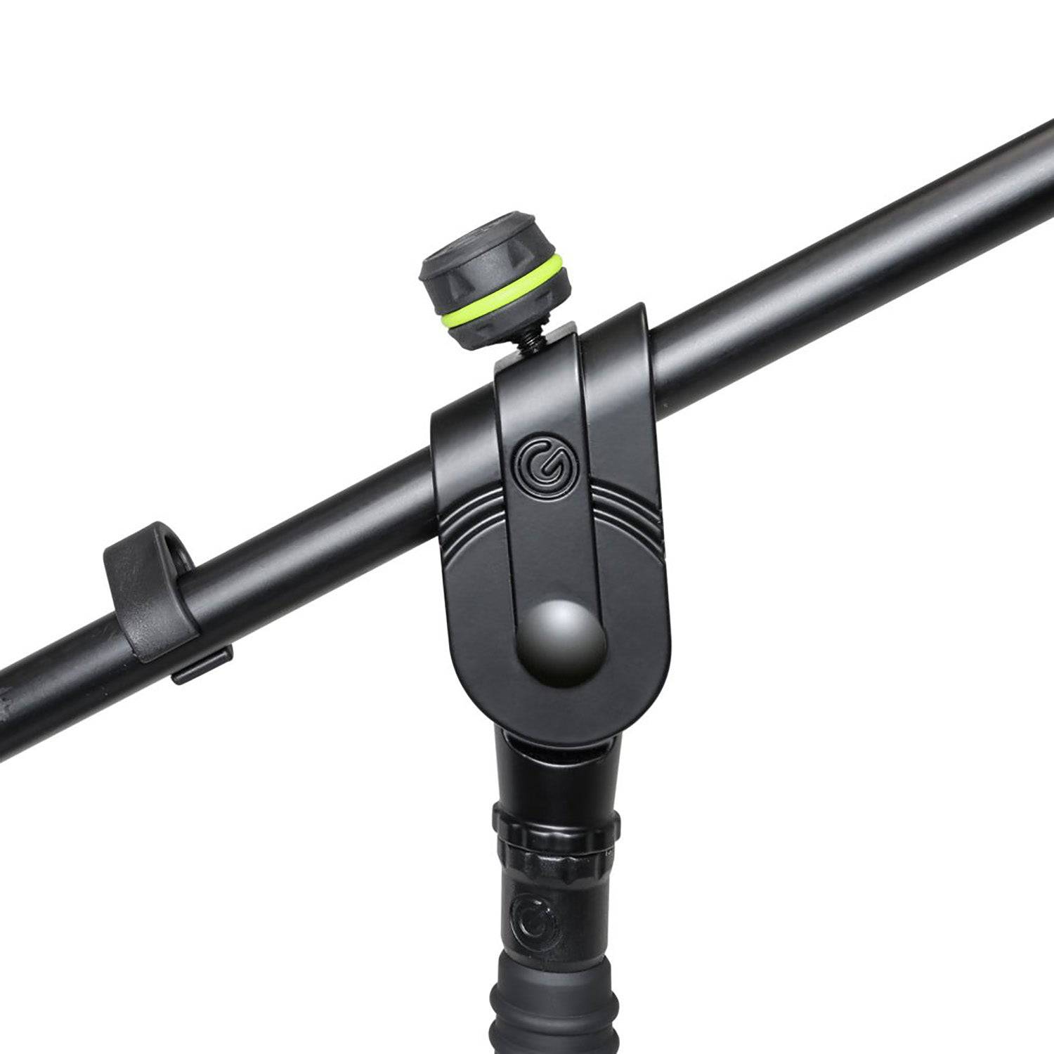 Gravity GMS4321B Microphone Stand With Folding Tripod Base and 2-Point Adjustment Boom - Hollywood DJ