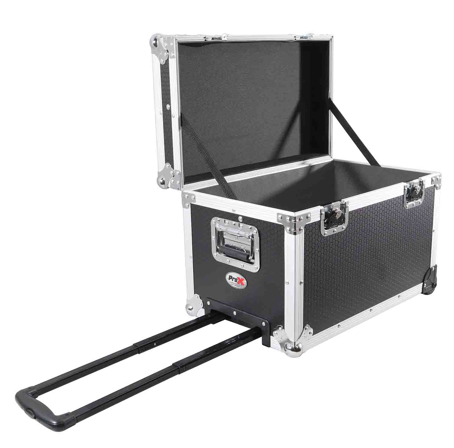 ProX T-UTIHW MK2 Roll-Away Utility Case with Retractable Handle and Low-Profile Recessed Wheels ProX Cases