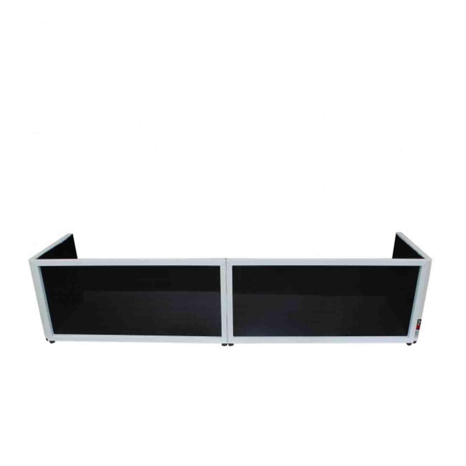 ProX XF-STTF 6 Ft Tabletop Facade Replacement Scrim Set, 2 Front Panels and 2 Side Panels - Hollywood DJ