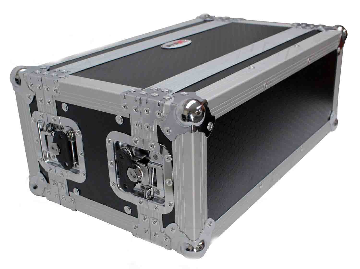 ProX X-4U7D 4U Deluxe Effects Rack 7" Deep Rail to Rail with Handle - Hollywood DJ