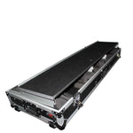 ProX XS-TMC1012WLTFSTND DJ Flight Case Coffin For 10" or 12" Mixer and 2 1200 style Turntables in Standard Mode - Hollywood DJ