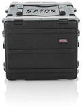 Gator Cases GRR-8L Rolling Molded 8U Rack Case - Hollywood DJ
