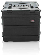 Gator Cases GRR-8L Rolling Molded 8U Rack Case - Hollywood DJ