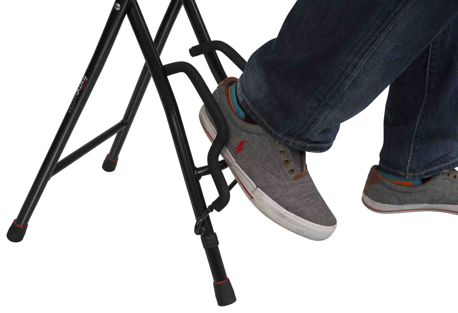 Gator Frameworks GFW-GTR-SEAT Combination Guitar Performance Seat and Single Guitar Stand - Hollywood DJ