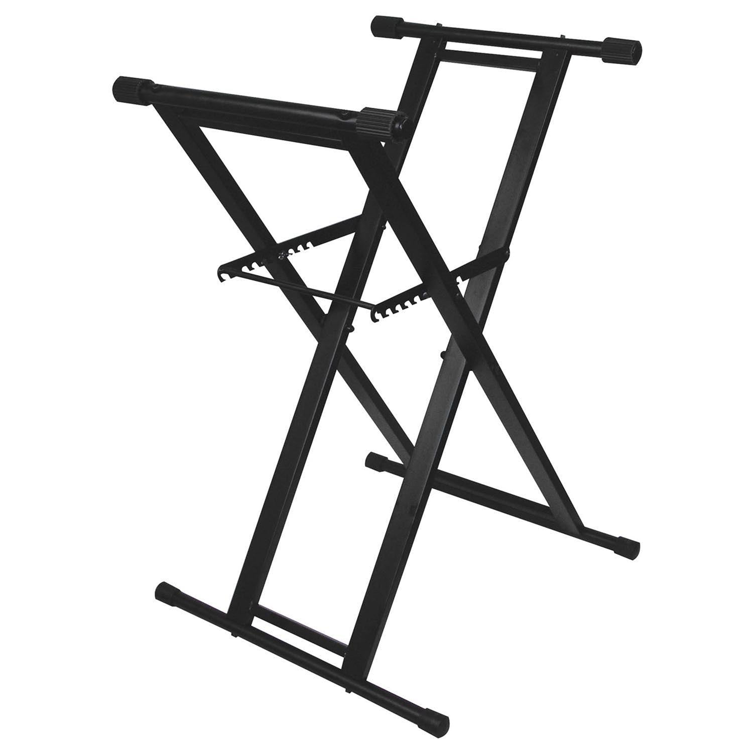 B-Stock: Odyssey LTBXS, Heavy-Duty X-Stand for DJ Coffins and Controller Cases - Black - Hollywood DJ