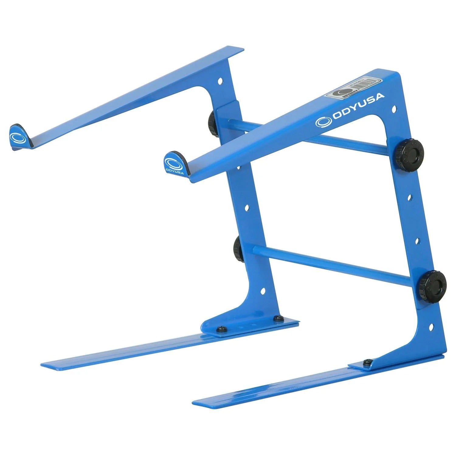 B-Stock: Odyssey LSTANDSBLU, DJ Table Top Laptop Stand - Blue Odyssey