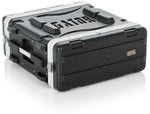 Gator Cases GR-4L Standard Molded 4U Audio Rack Case 19″ Deep - Hollywood DJ