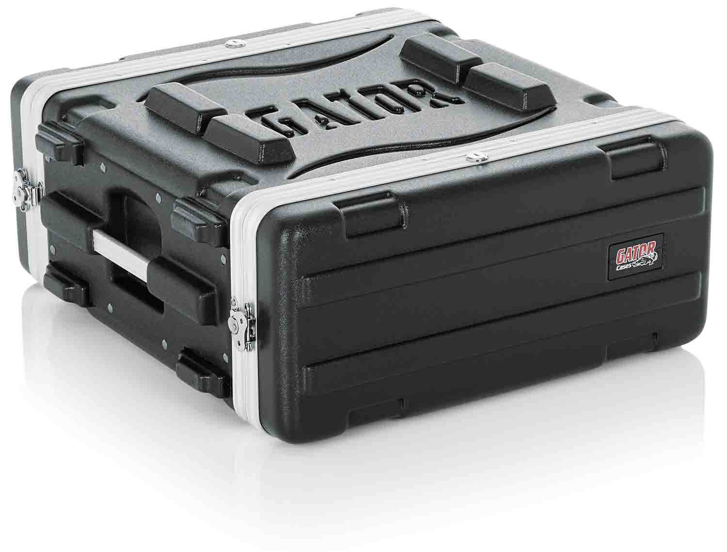Gator Cases GR-4L Standard Molded 4U Audio Rack Case 19″ Deep - Hollywood DJ