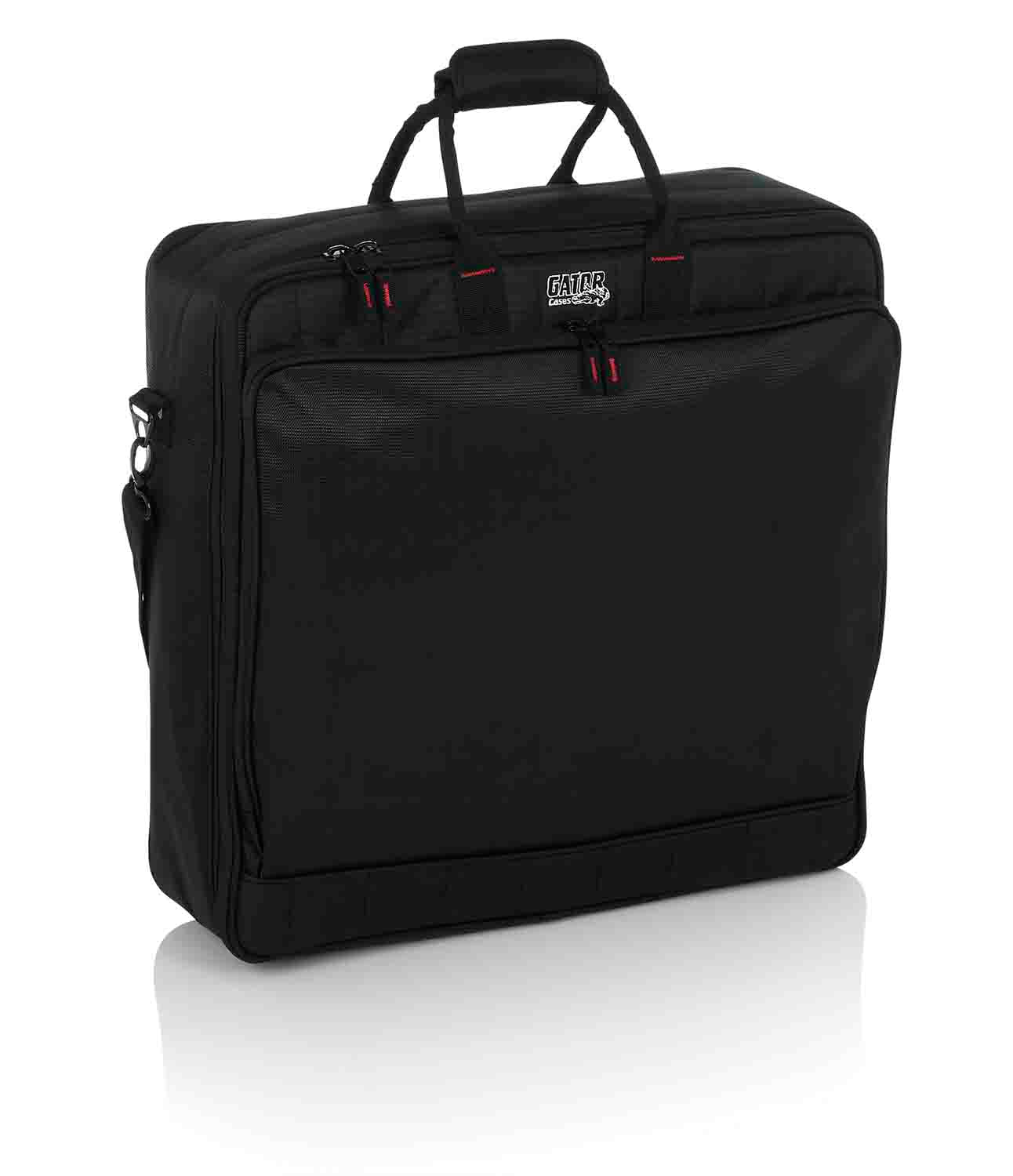 Gator Cases G-MIXERBAG-2020 Nylon DJ Bag for Mixer and DJ Equipment - 20″ X 20″ X 5.5″ - Hollywood DJ