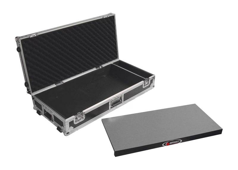 Odyssey FZGPEDAL32W, Flight Case for 32-Inch Wide Guitar Pedal Board - Hollywood DJ
