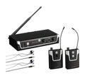 LD Systems U304.7 IEM TWIN, Wireless In-Ear Monitoring System with Two Receivers and Earphones - 470 to 490 MHz - Hollywood DJ