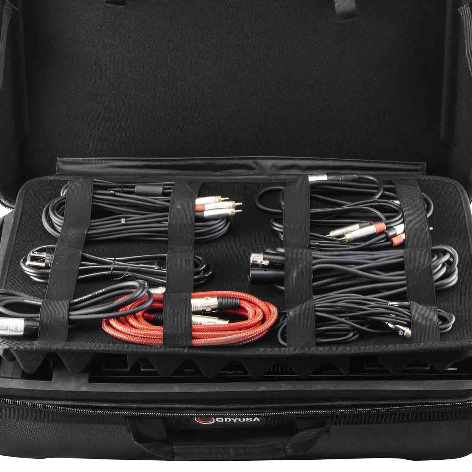 Odyssey BMPRIMEGODLX EVA Case with Cable Compartment for Denon Prime GO Standalone DJ System - Hollywood DJ