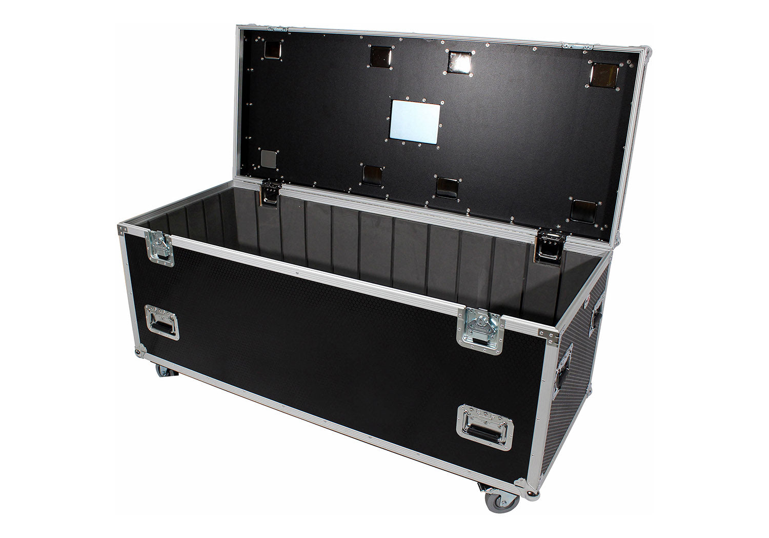 ProX XS-UTL246030W Heavy-Duty Truck Pack Utility Flight Case W-Divider and Tray Kit - 24"X60"X30" by ProX Cases