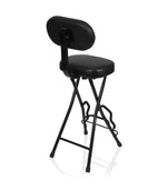 Gator Frameworks GFW-GTR-SEAT Combination Guitar Performance Seat and Single Guitar Stand - Hollywood DJ