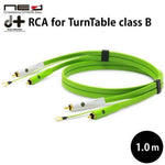 Oyaide Neo d+ RCA to RCA for Turntable Cable Class B - 1 Meter - Hollywood DJ