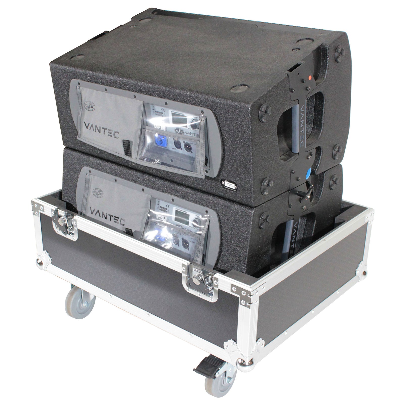 ProX XS-282620LASPW Universal Line Array Speaker Case w/ Wheels Fits 2 - Hollywood DJ