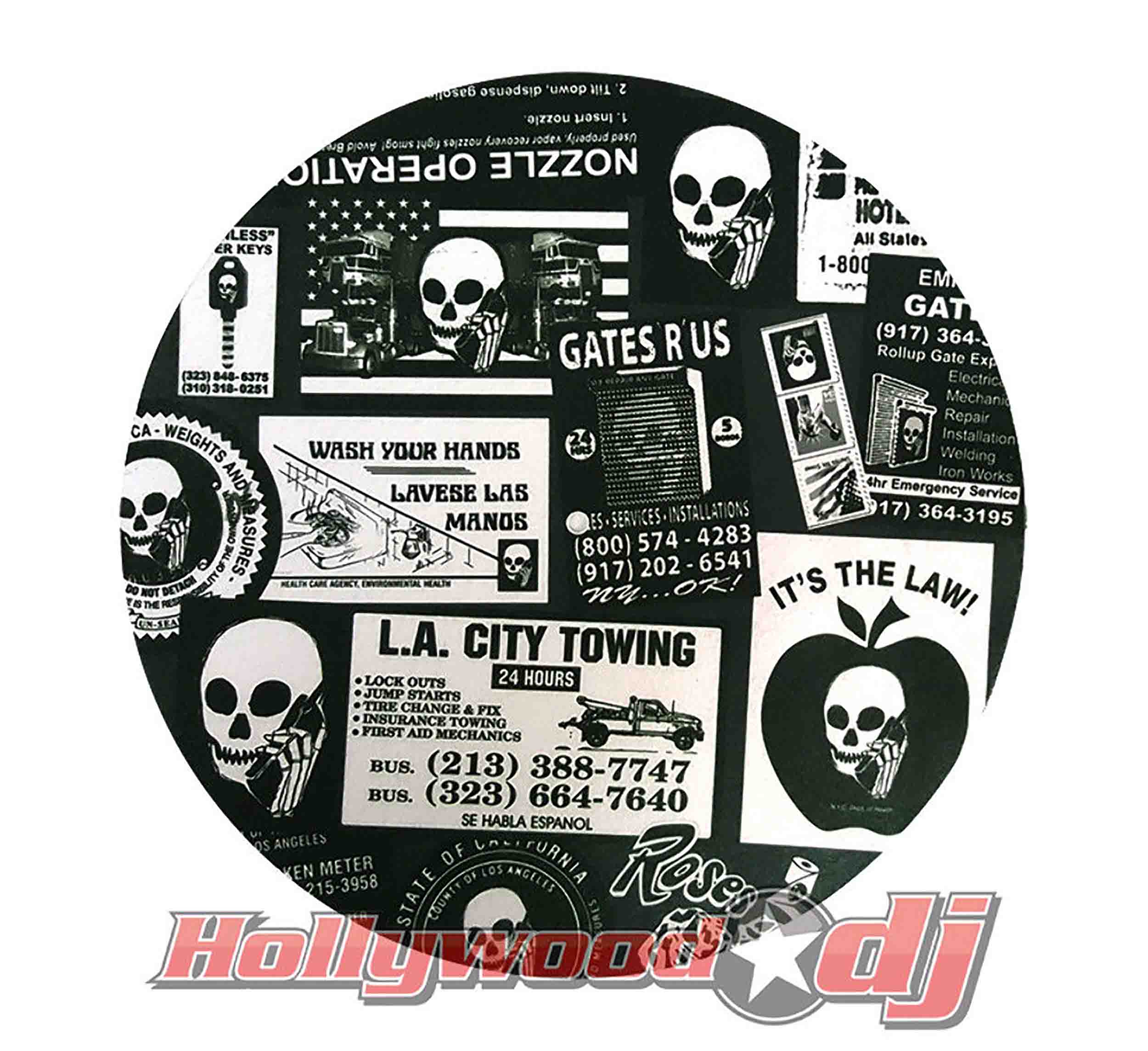 Sicmats La City Towing Slipmat by Hollywood DJ