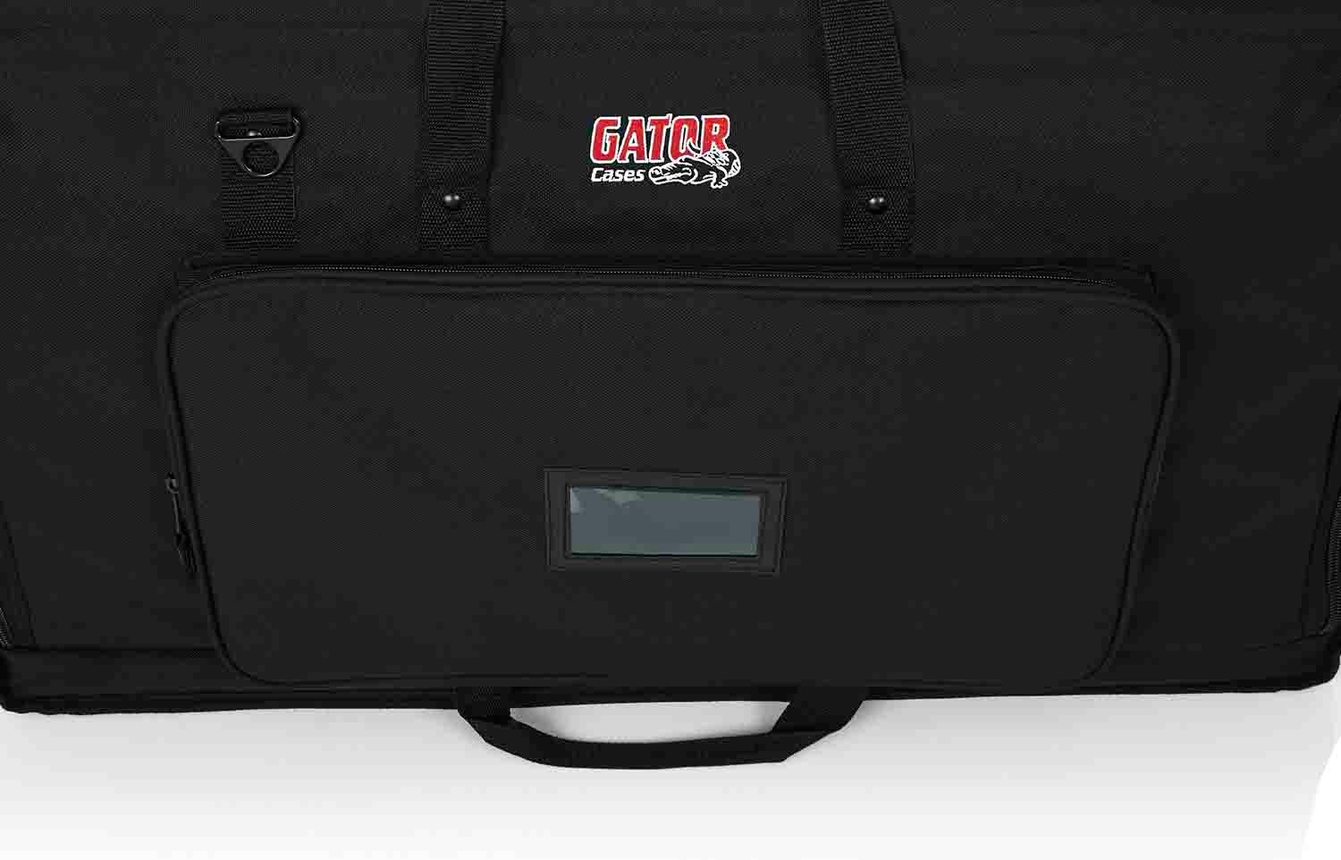 Gator Cases G-LCD-TOTE-MDX2 Nylon Carry DJ Bag for 2 LCD Screens - Hollywood DJ
