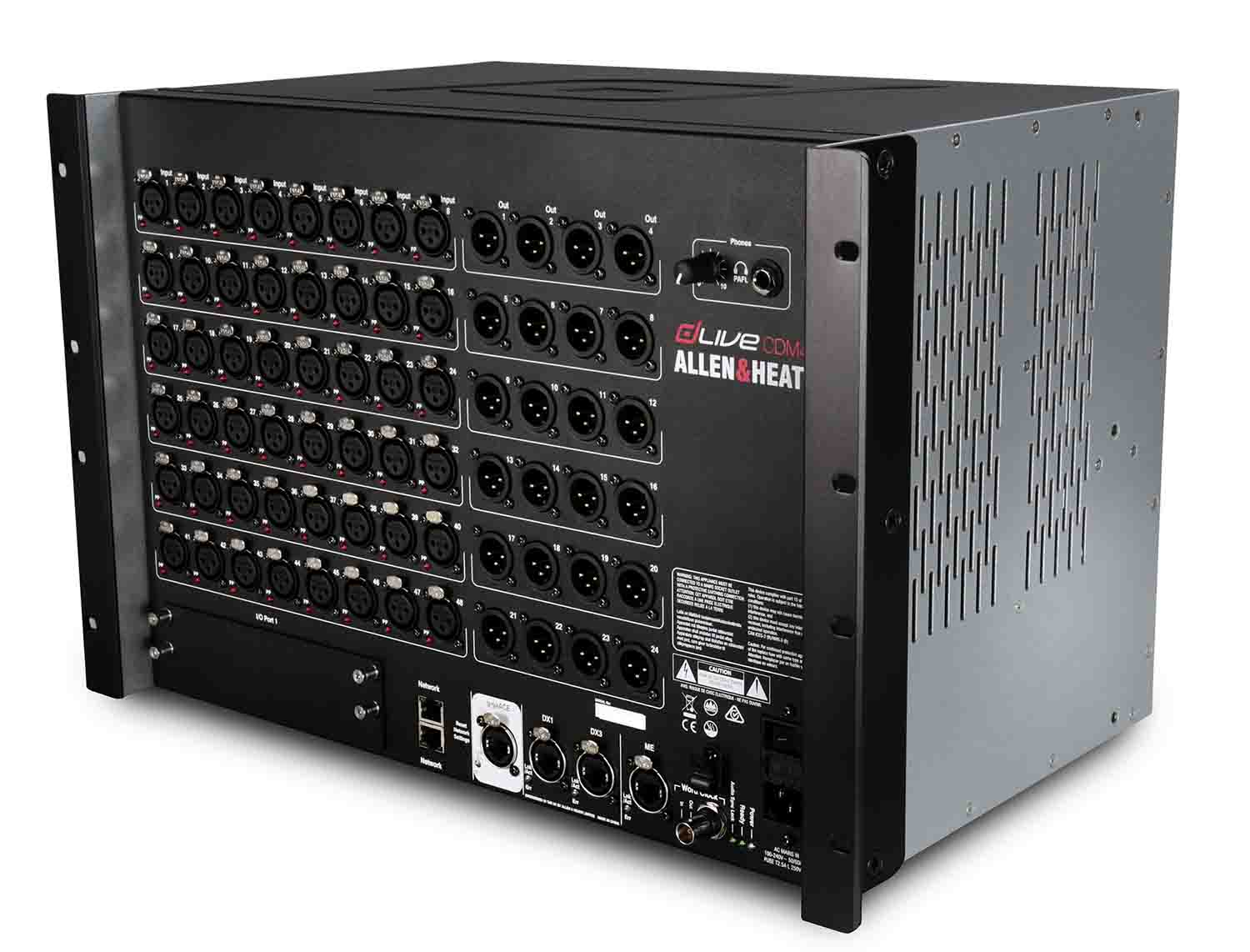 Allen & Heath dLive CDM48 MixRack with 48 Line Inputs and 24 Line Outputs - Hollywood DJ