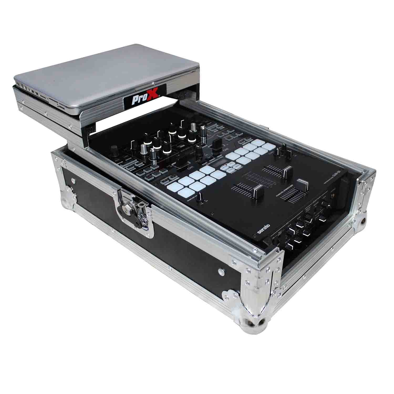 ProX XS-DJMS9LT DJ Flight Case For Pioneer DJM-S9 Mixer With Sliding Laptop Shelf by ProX Cases