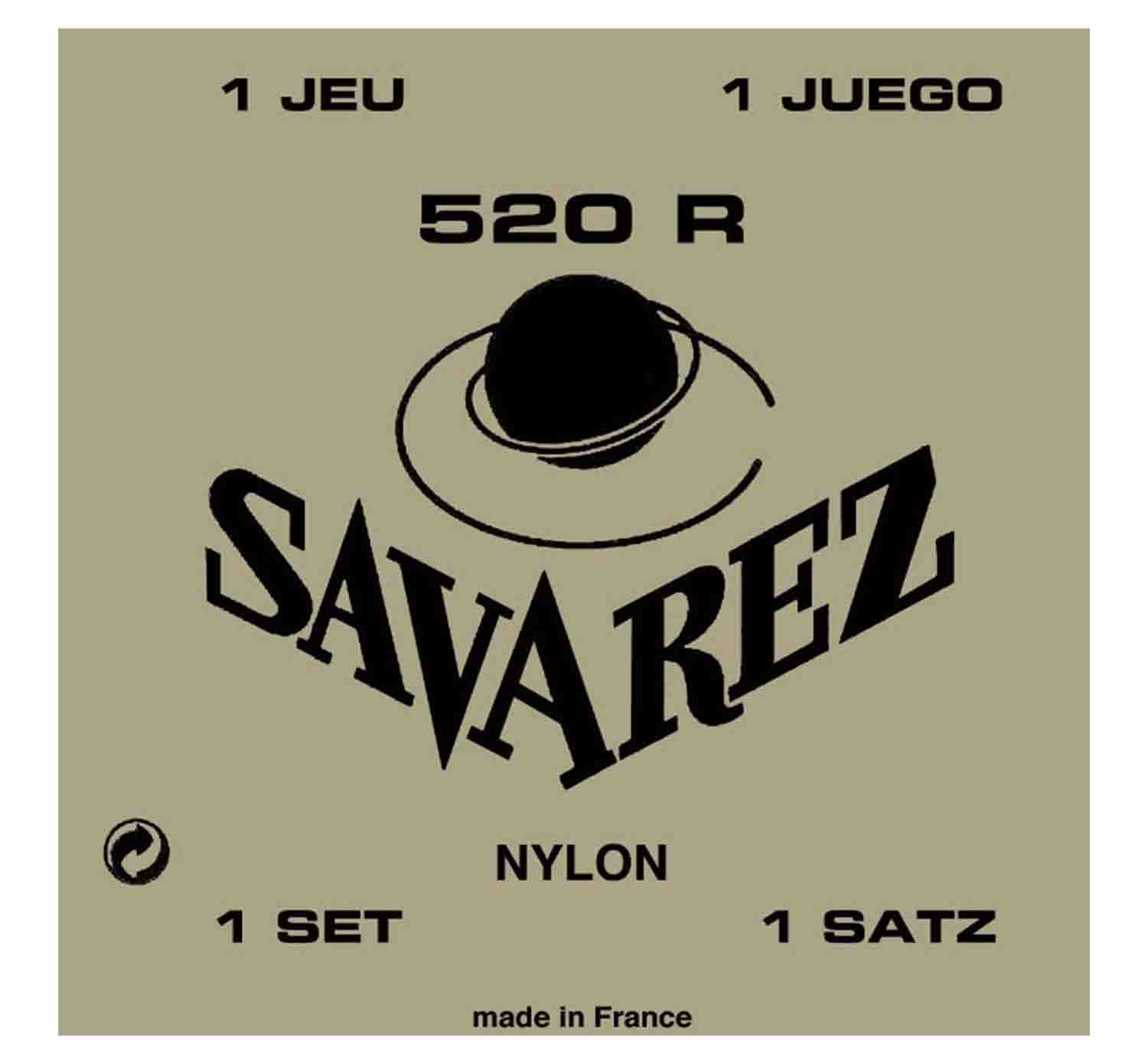 Savarez 520R Normal Tension Guitar Strings - Hollywood DJ