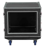 Gator Cases G-TOUR SHK8 CAS, 8U Shock Road Rack Case with Casters - Hollywood DJ