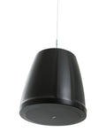 QSC AD-P.SAT-BK Acoustic Design Series 4.5" 2-Way 30W Pendant-Mount Loudspeaker - Black - Hollywood DJ
