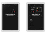 B-Stock: Pioneer DJ DM-40D-W 4" Two-Way Active Desktop Monitor System - (Pair, White) - Hollywood DJ