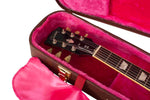 Gator Cases GW-SG-BROWN Deluxe Wood Case for Electric Solid Guitar - Brown - Hollywood DJ