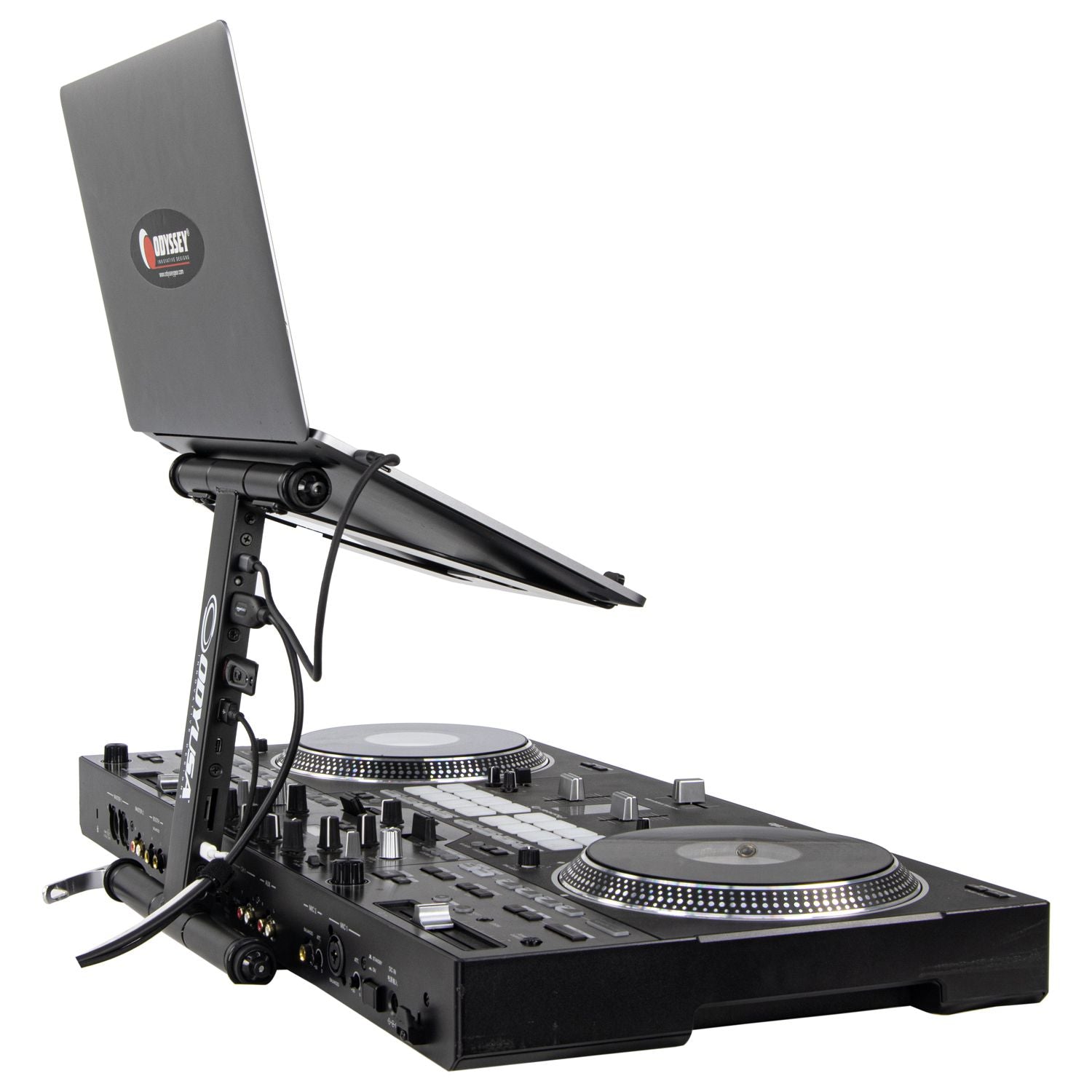 Odyssey LSTAND360PH Smart Laptop Stand with Media Hub - Hollywood DJ