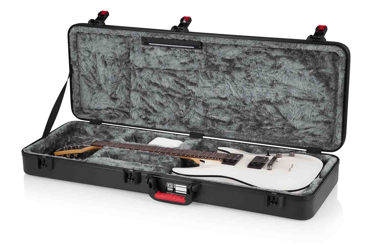 Gator Cases GTSA-GTRELEC-LED Guitar Case for Standard Electric Guitars - LED Edition - Hollywood DJ