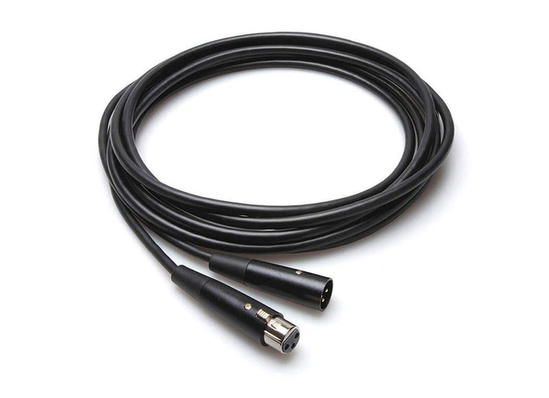 Hosa MBL-110 Economy Microphone Cable XLR3F to XLR3M - 10 Feet - Hollywood DJ