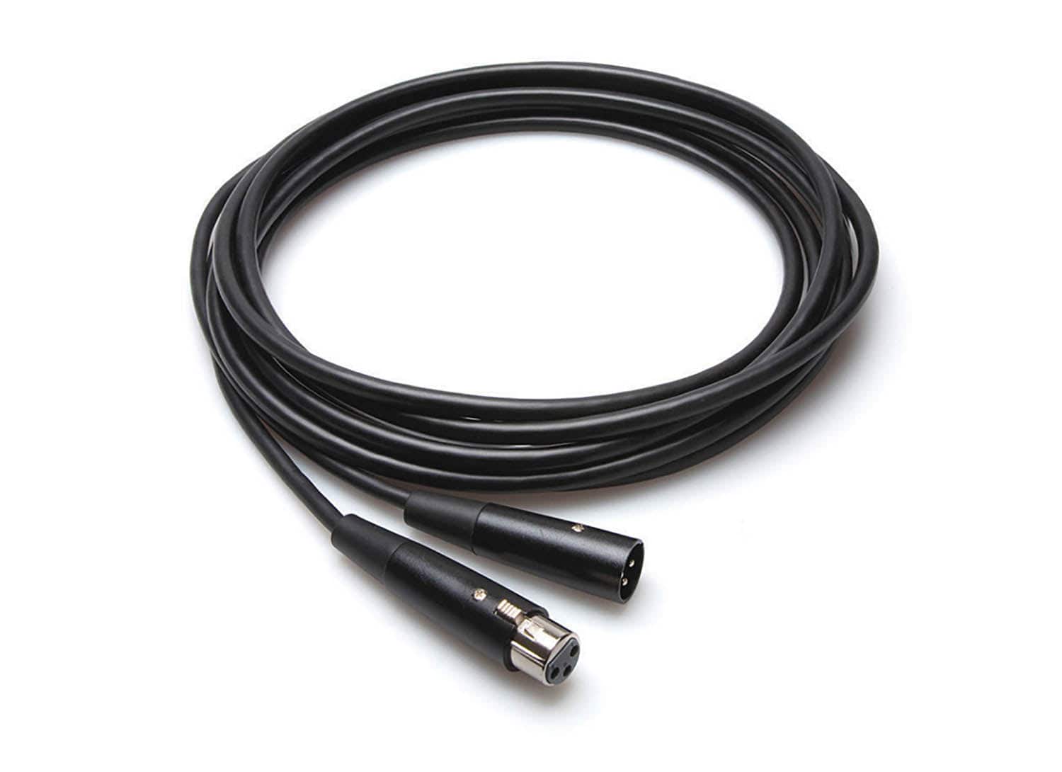 Hosa MBL-110 Economy Microphone Cable XLR3F to XLR3M - 10 Feet - Hollywood DJ