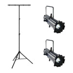 Chauvet DJ Live Sound Lighting Package with Front Wash Light and Stand - Hollywood DJ