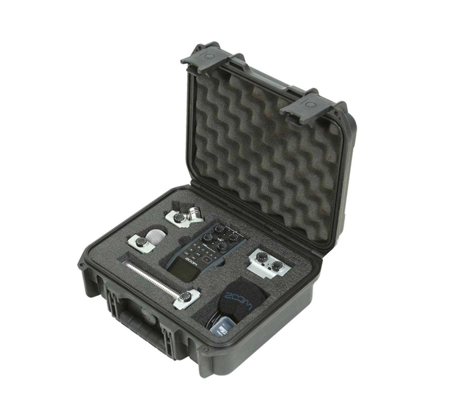 SKB Cases 3i-1209-4-H6B iSeries Case for Zoom H6 Broadcast Recorder Kit - Hollywood DJ