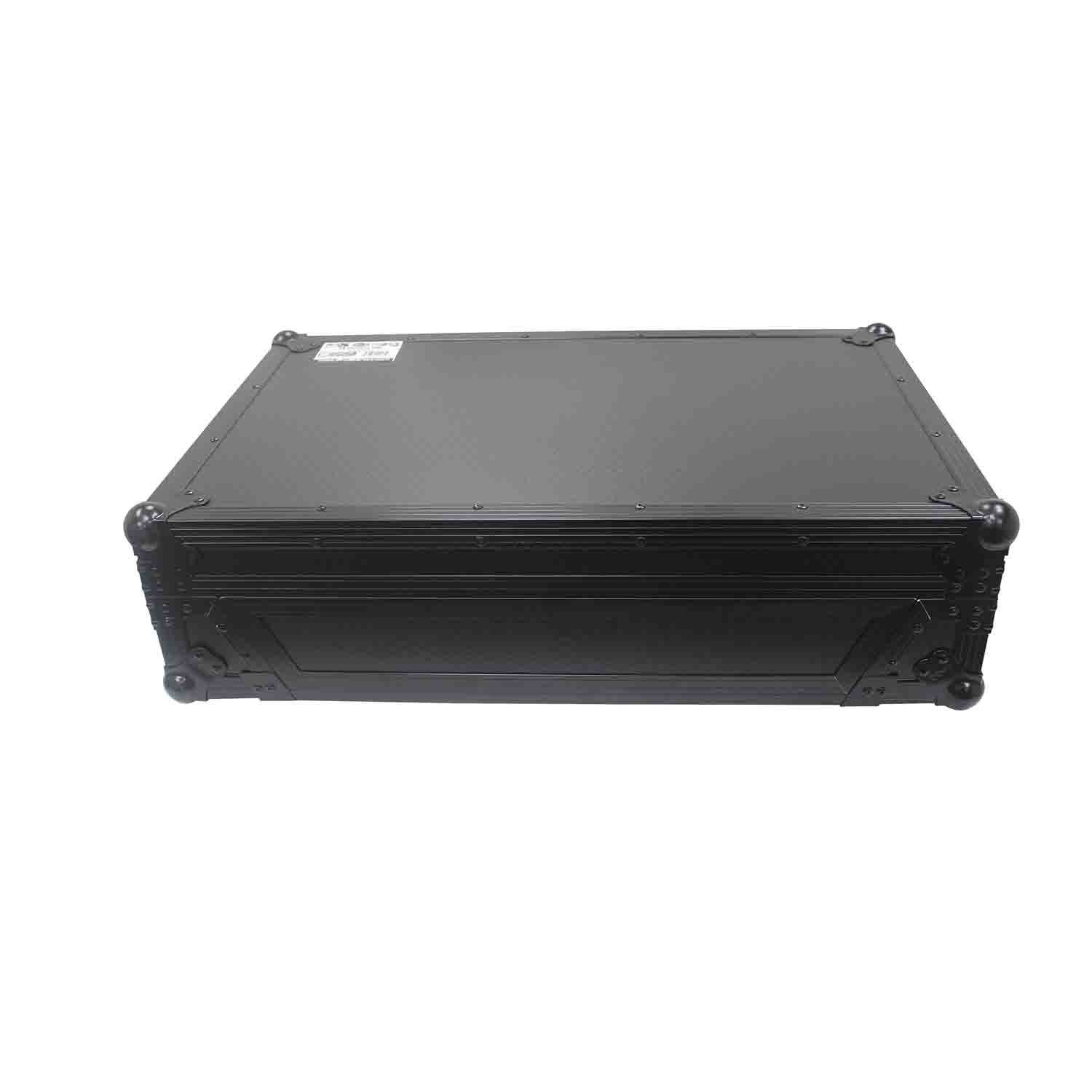 ProX XS-RANEONE WBL DJ Flight Case for RANE ONE DJ Controller with 1U Rack and Wheels - Black - Hollywood DJ