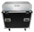 ProX XS-6XBP3030 Flight Road Case Holds 6 Pieces 30" x 30" Aluminum Base Plate - Hollywood DJ