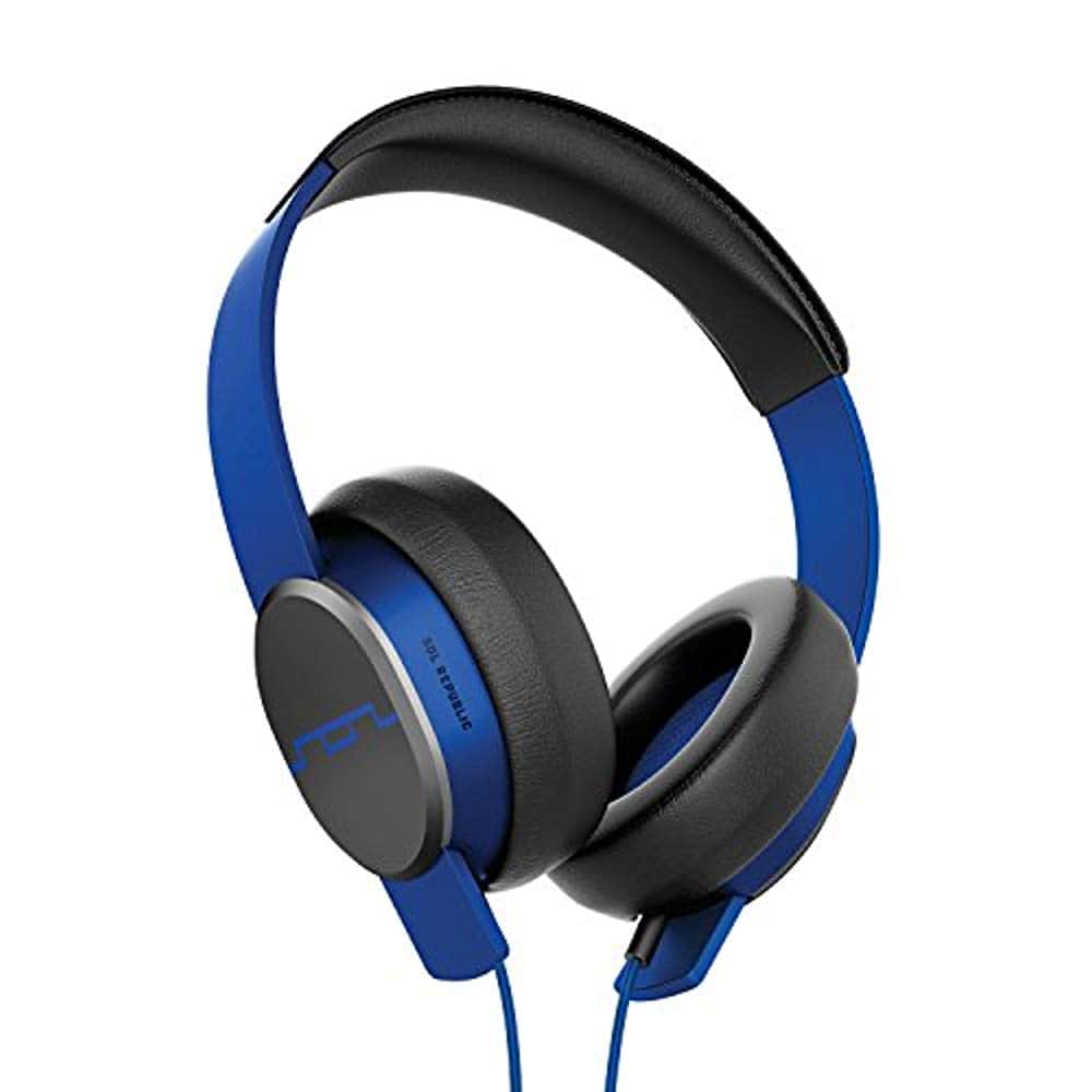 SOL REPUBLIC Master Tracks X3 Over Ear Headphones 1601-36 (Electro Blue) - Hollywood DJ