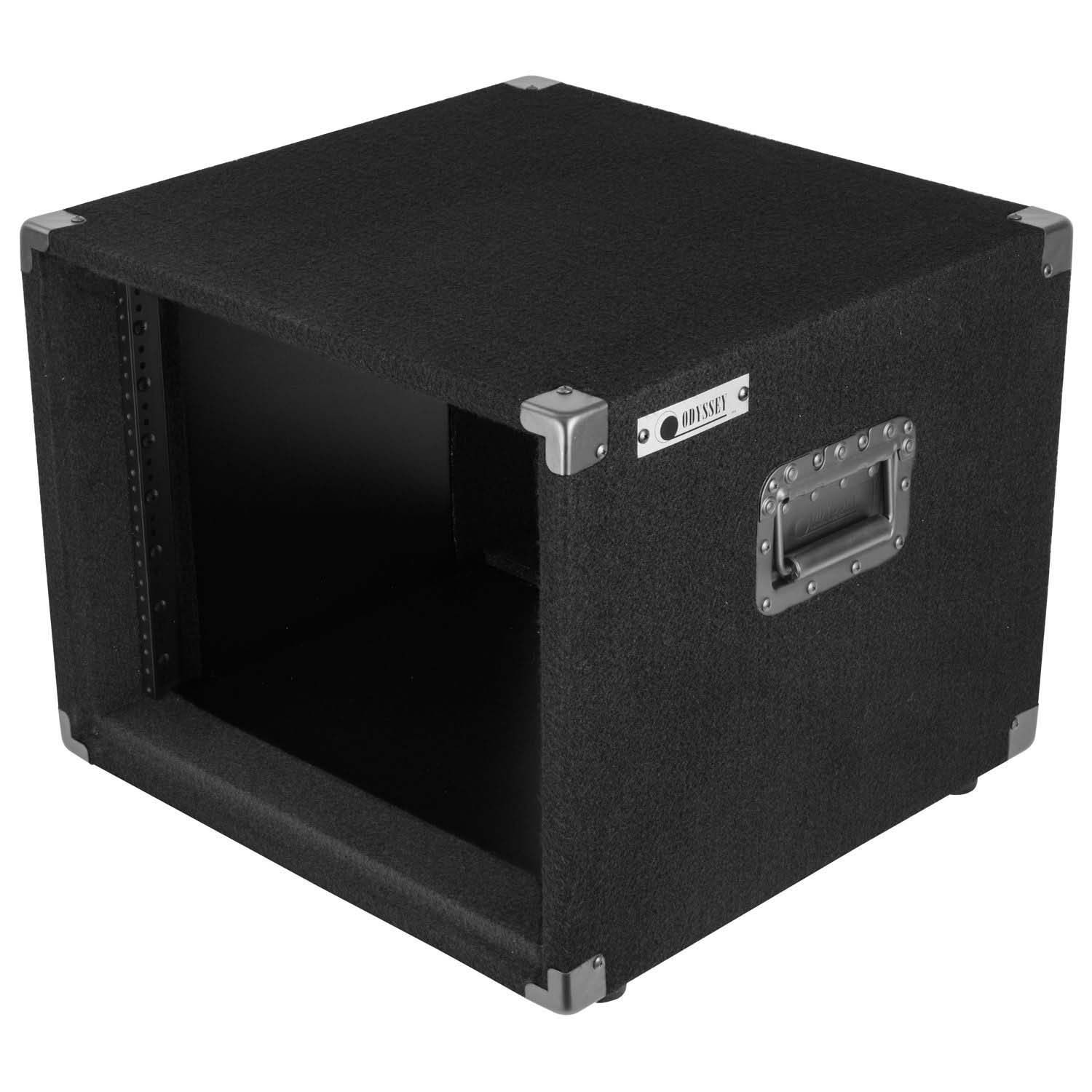 Open Box: Odyssey CRE10,10U Carpet Amp Rack Case - Hollywood DJ