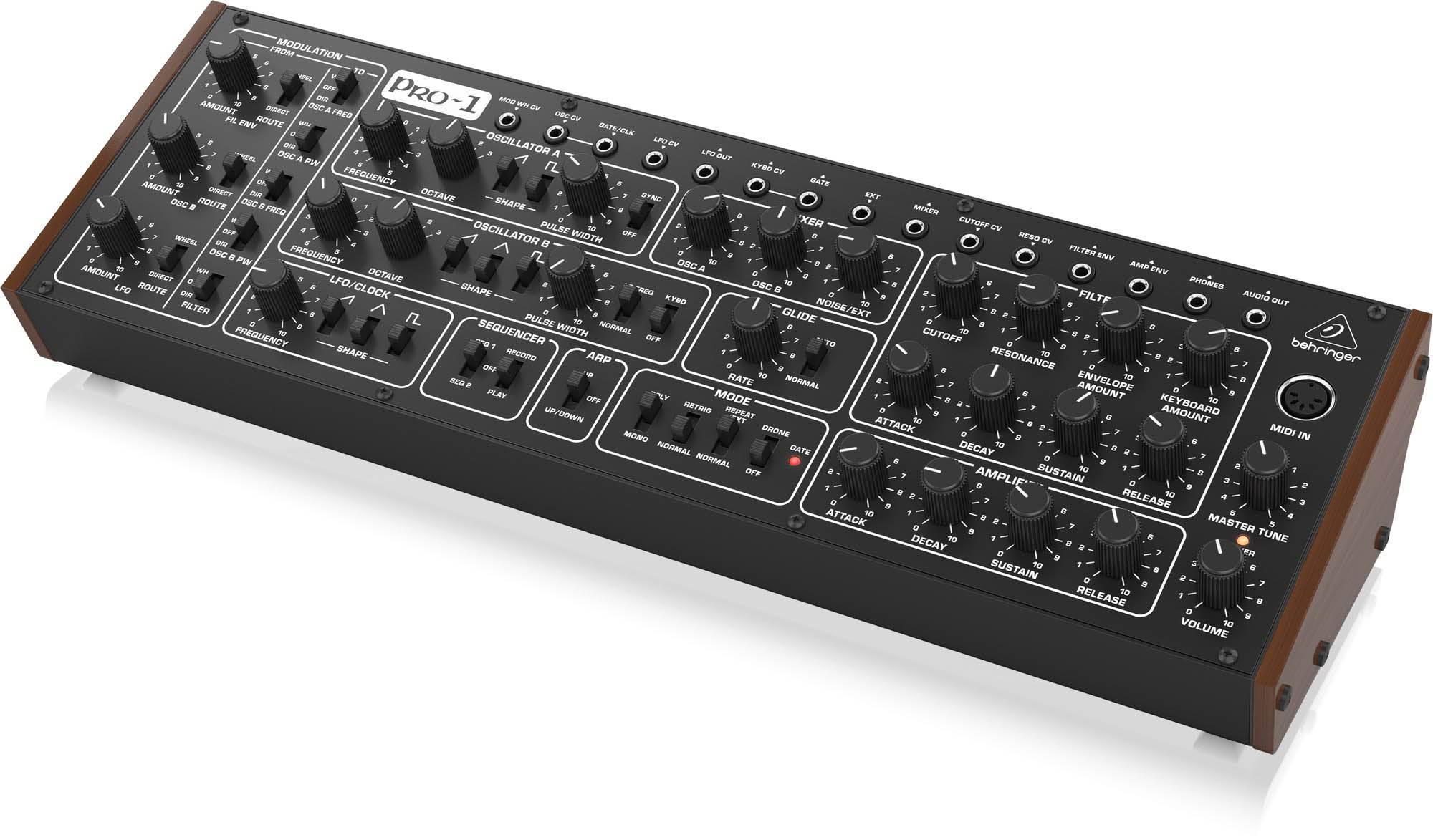 Behringer PRO-1 Analog Synthesizer Controller with Dual VCOs - Hollywood DJ