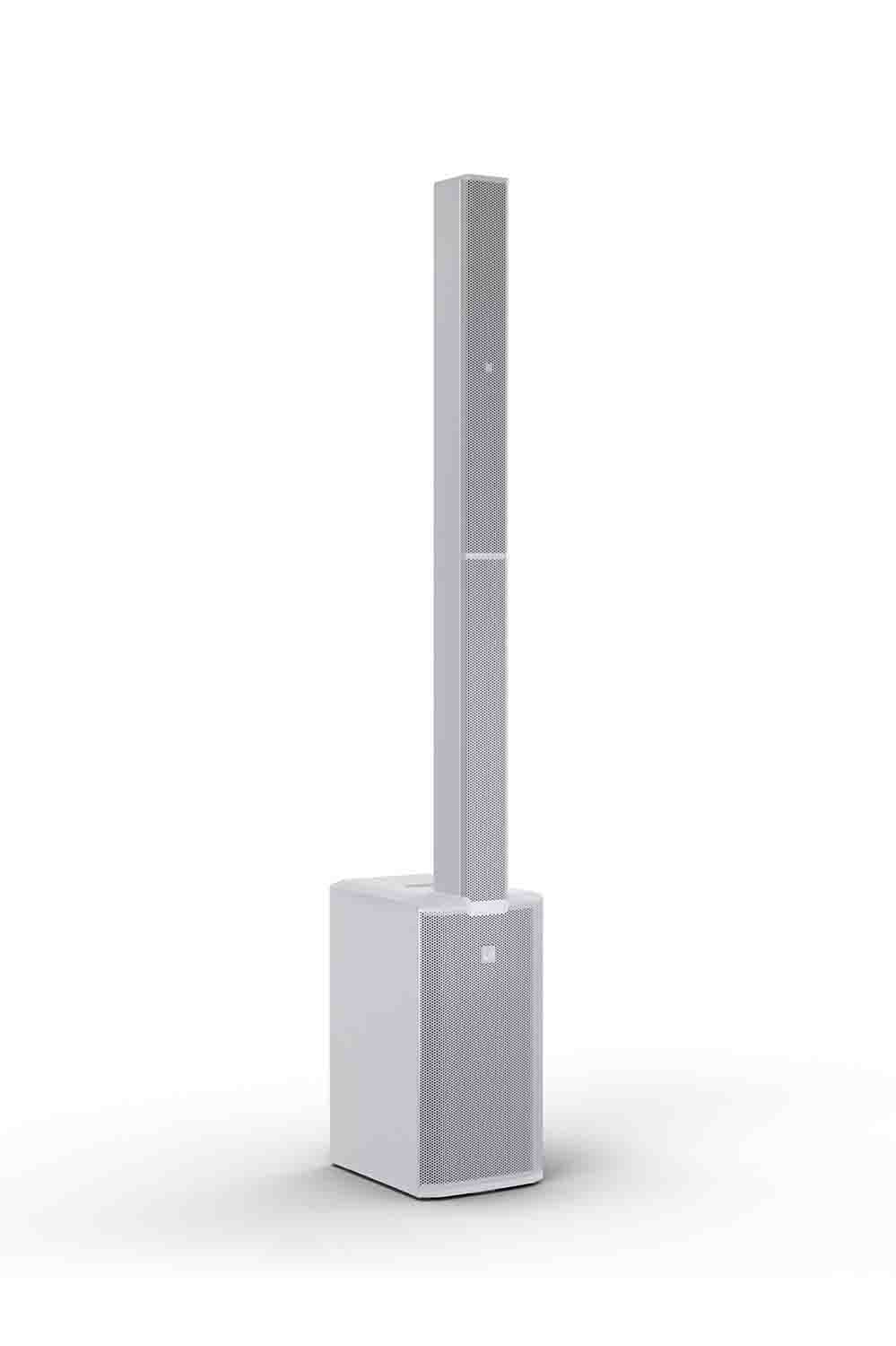 LD System MAUI 11 G3 W, Portable Cardioid Powered Column PA System - White - Hollywood DJ