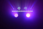 JMAZ Versa Flex Par QUAD19 LED Par featuring 19 QUAD (RGBW) 10W LEDS - Pair - Hollywood DJ