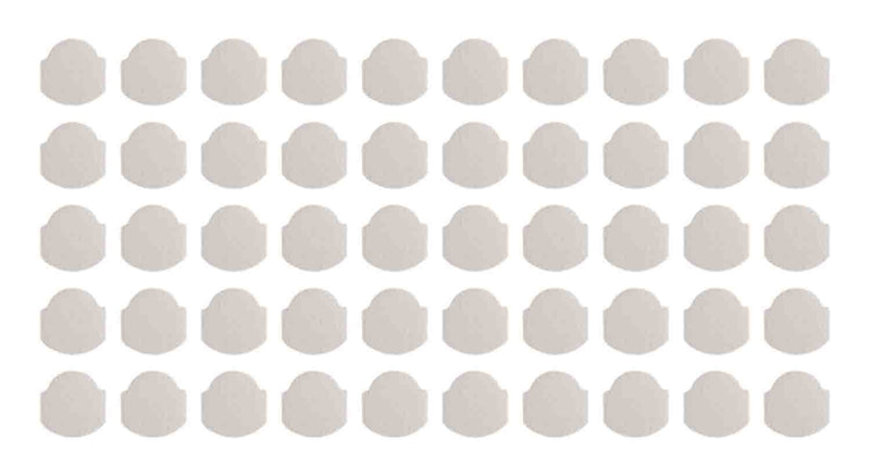 Shure RPM40TS/50 Adhesives Sticky Mount for TwinPlex Microphones - 50 Pack - Hollywood DJ