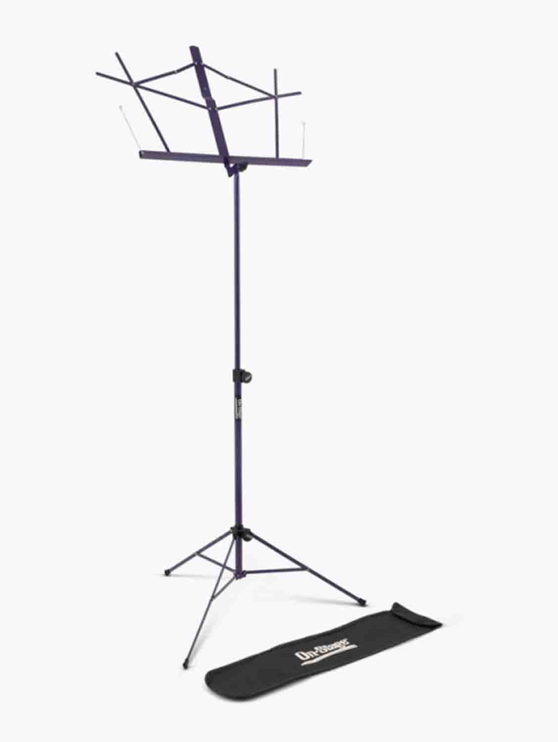 On Stage SM7122PB Compact Sheet Music Stand with Bag - Hollywood DJ