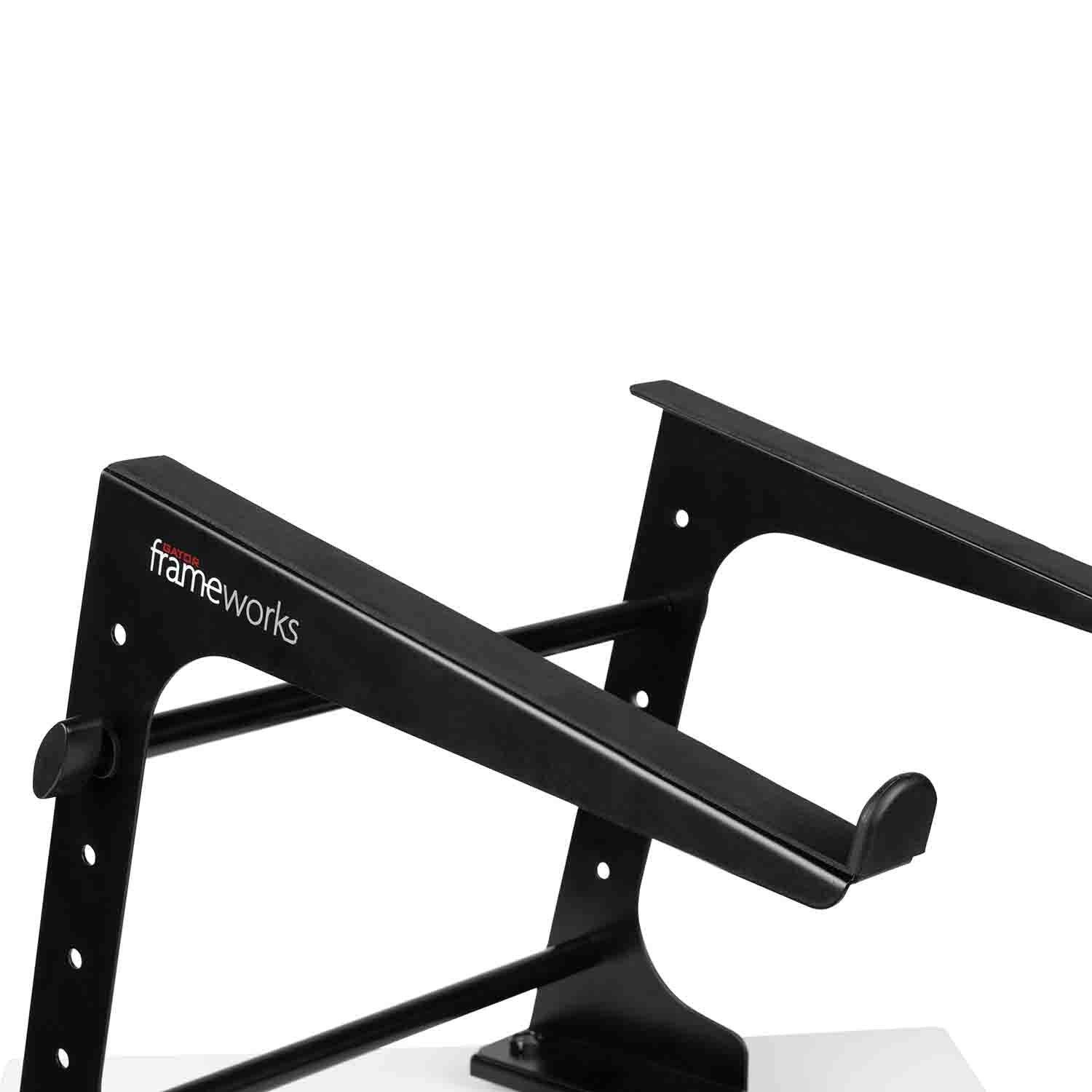 Gator Frameworks GFWLAPTOP1000 Portable Desktop Laptop and DJ Controller Stand - Hollywood DJ