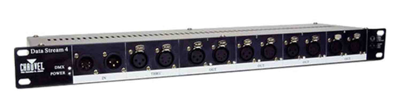 Chauvet DJ Data Stream 4, 4-Port DMX Splitter - Hollywood DJ