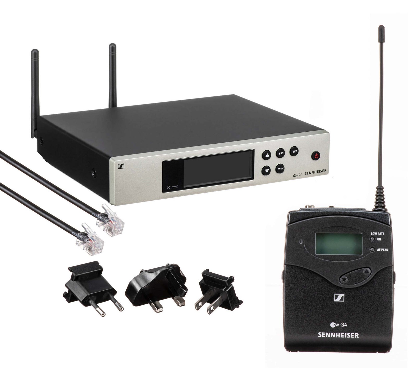 Sennheiser EW 100 G4-ME2, Wireless Omni Lavalier Microphone System - Hollywood DJ